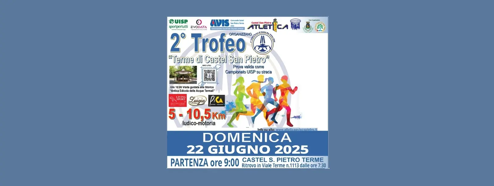 Atletica Avis: 2° Trofeo "Terme di Castel San Pietro"