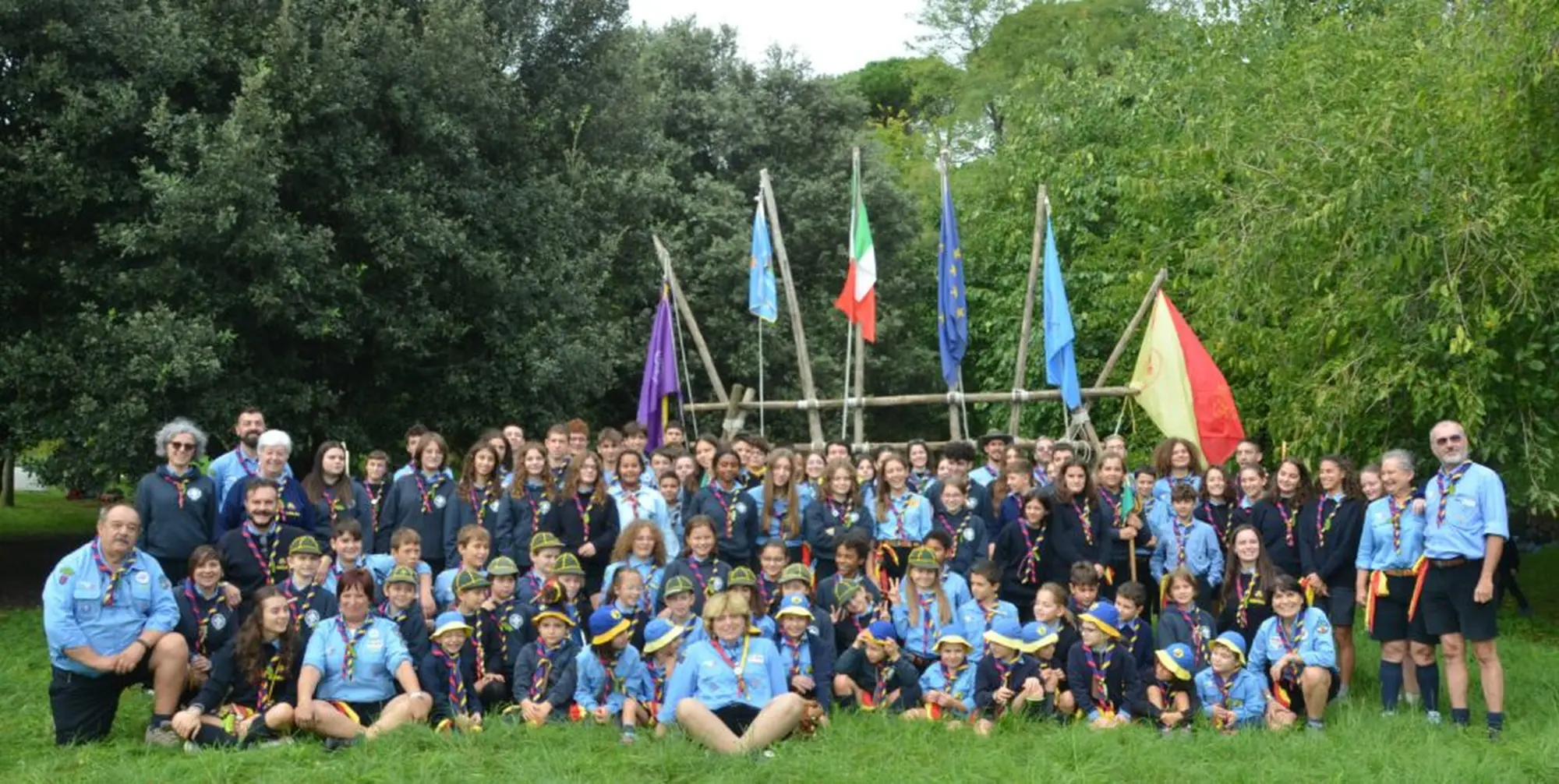 Gli scout in festa