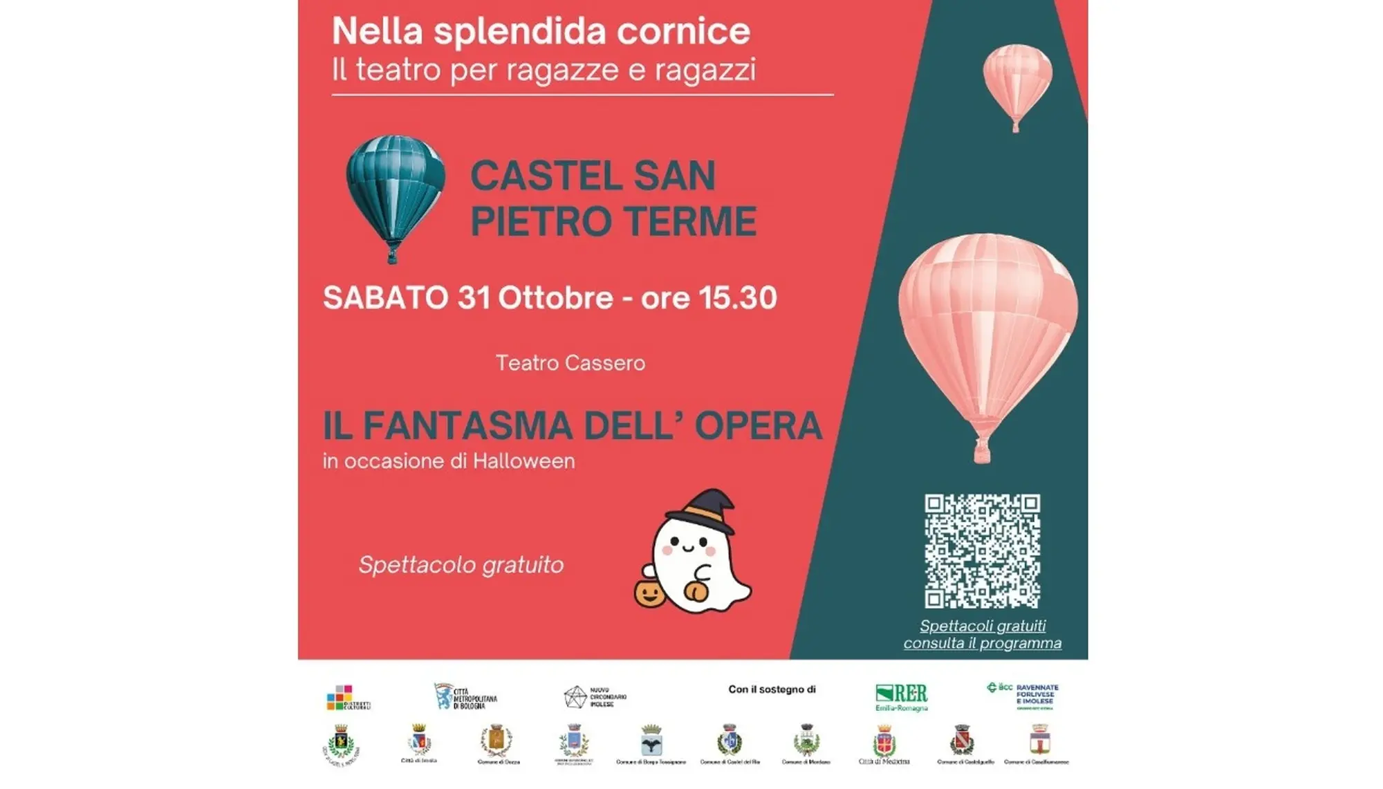 SOLD OUT Teatro Ragazzi “Nella splendida cornice”: Il fantasma dell'opera