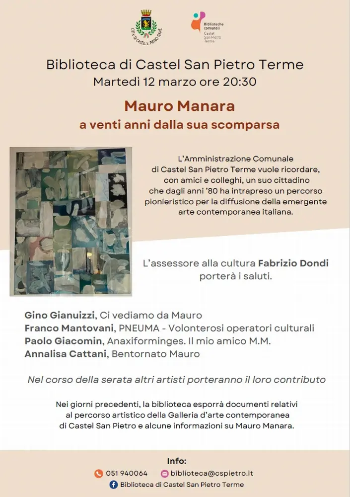 Mauro Manara a venti anni dalla sua scomparsa