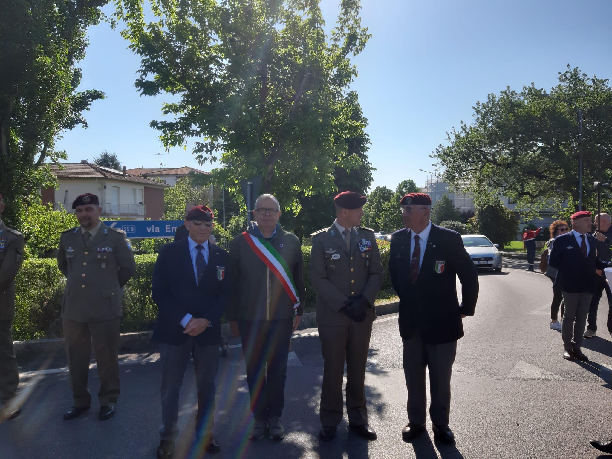 79° Liberazione - 5 maggio 2024 - Rotonda Paracadutisti Nembo
