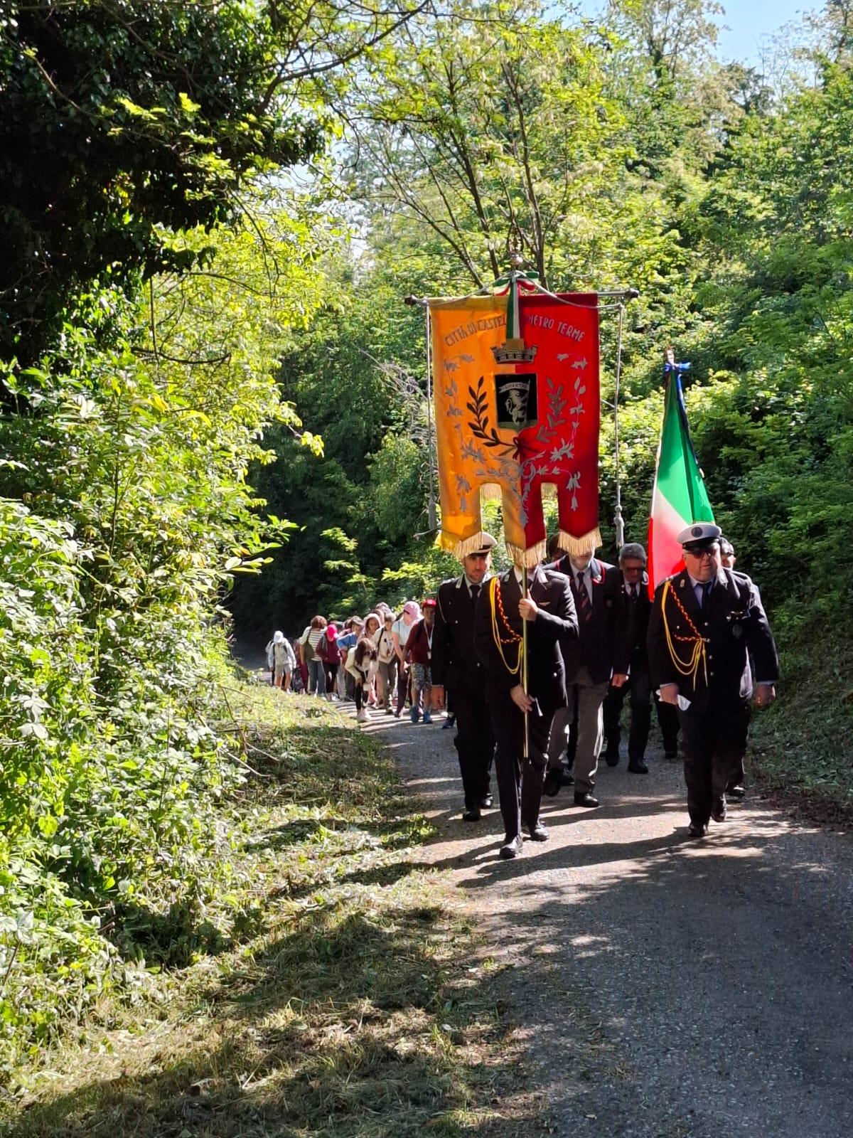I Sentieri della Memoria - scuole a Montecalderaro -14mag2025