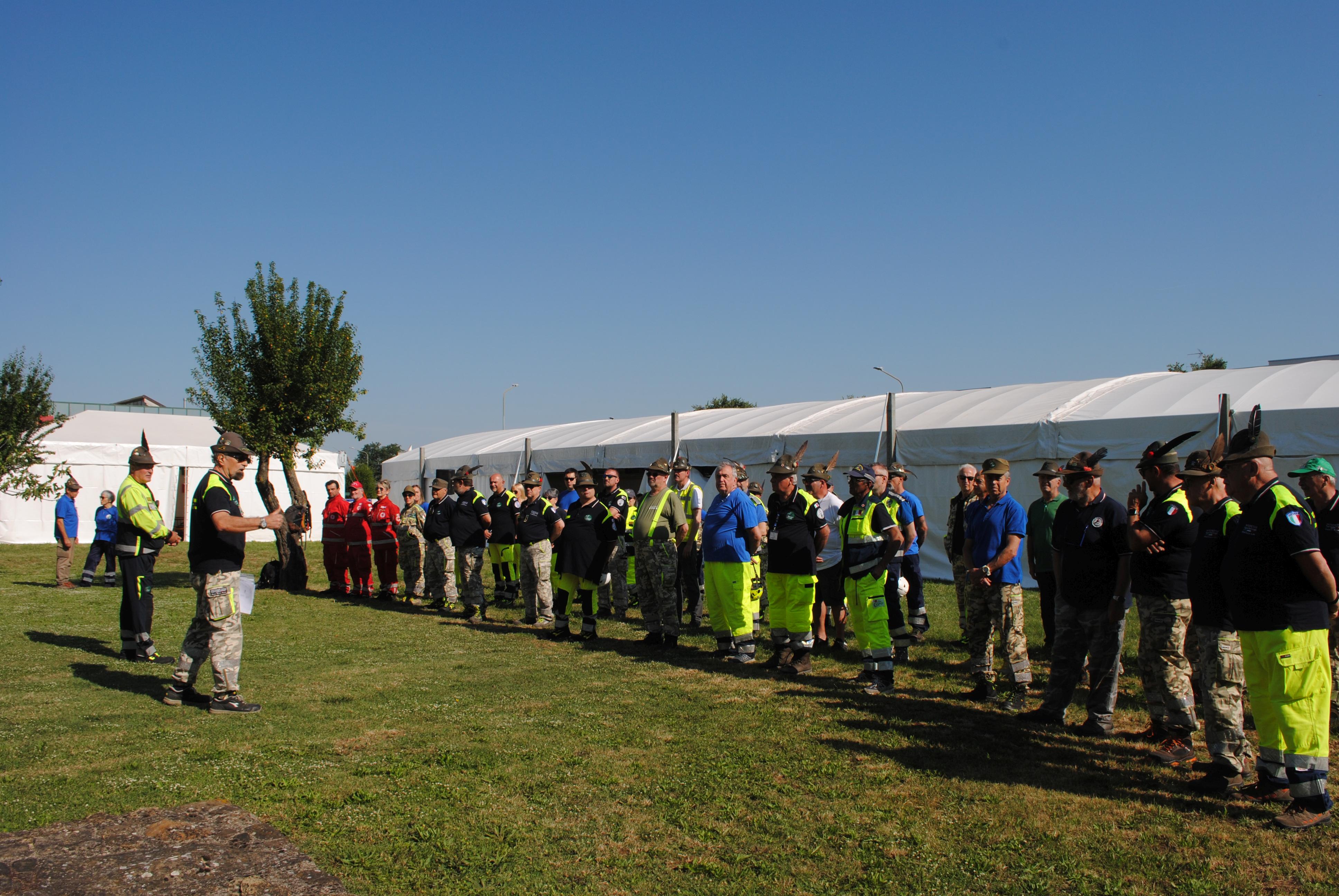 Raduno sezionale - foto 30-05-2025 Protezione Civile