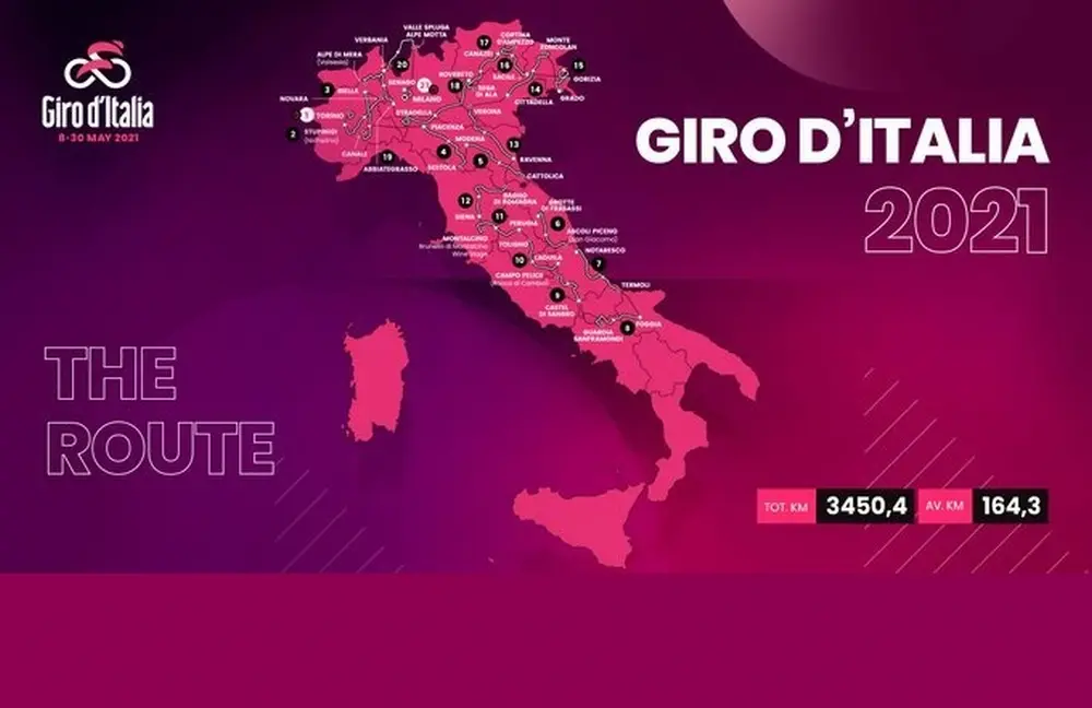 Mercoledì 12 modifiche alla viabilità per il passaggio del Giro d