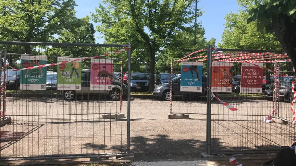 Centro di mobilità di Castel San Pietro Terme: inaugurato il cantiere effimero