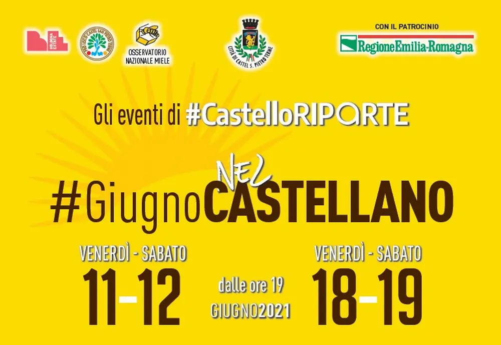 Giugno Castellano ai nastri di partenza, 11  e  12 giugno i primi appuntamenti