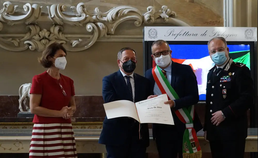 Il castellano Paolo Di Vito è Cavaliere Ufficiale al Merito della Repubblica