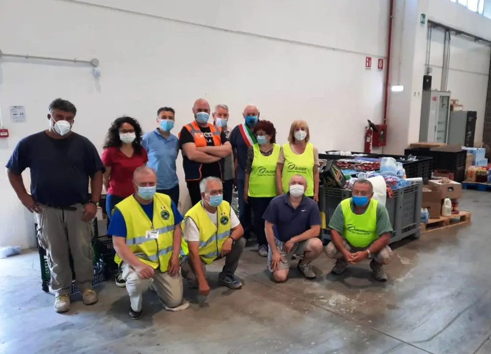 Aster Coop e Despar donano ad Auser e Caritas oltre 45mila confezioni di prodotti alimentari
