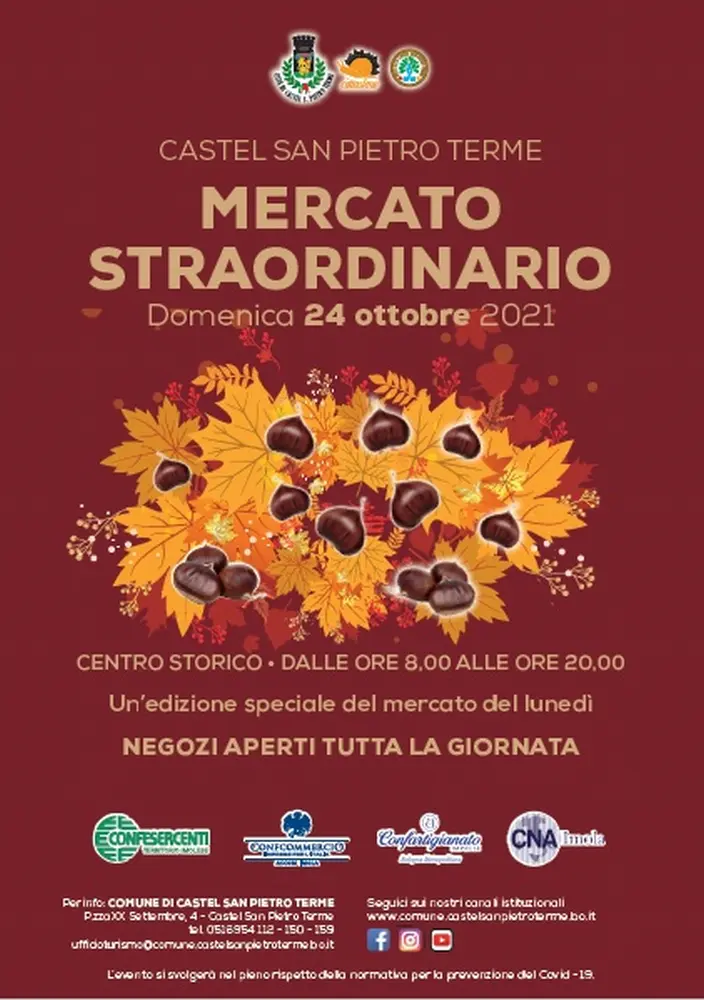 Domenica 24: Mercato straordinario dalle 8 alle 20