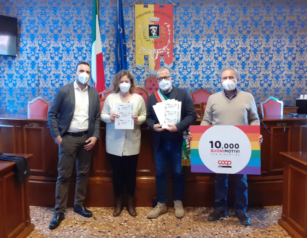 Coop Reno dona 1500 euro in buoni spesa per le famiglie in difficoltà