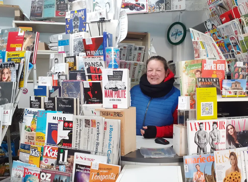 Lavori in corso - #FacciamoShoppingInCentro: Edicola del Borgo
