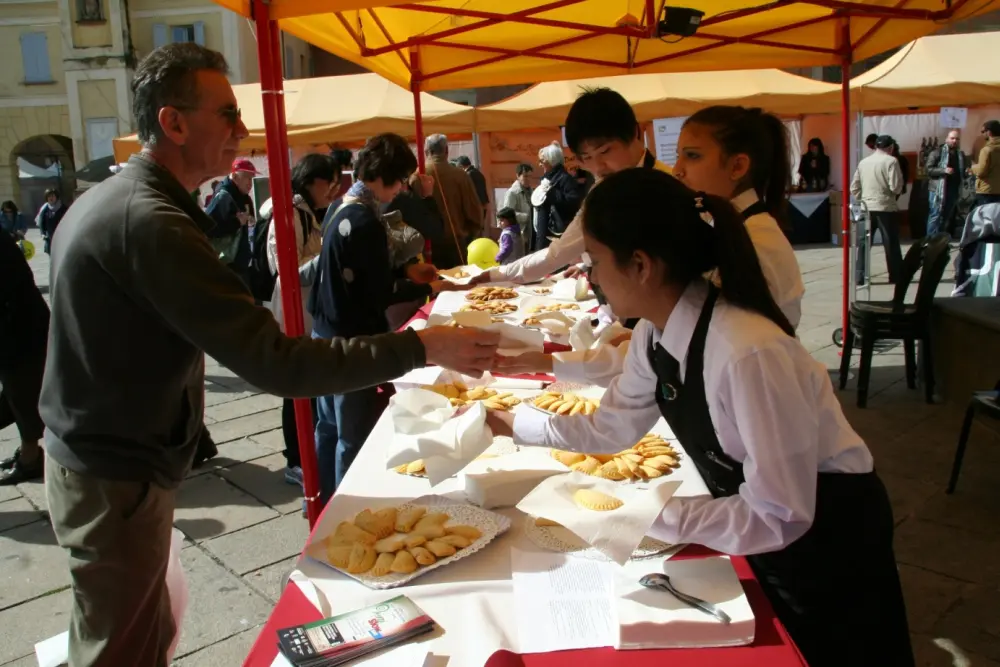 Very Slow: il menù degli assaggi preparati dai ragazzi dello Scappi con i prodotti tipici castellani