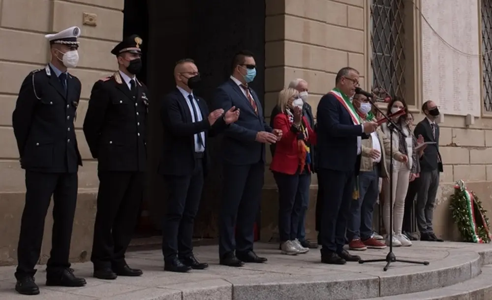 Festeggiato il 25 aprile - Il sindaco Tinti: «Senza la Pace non può esistere la Libertà»