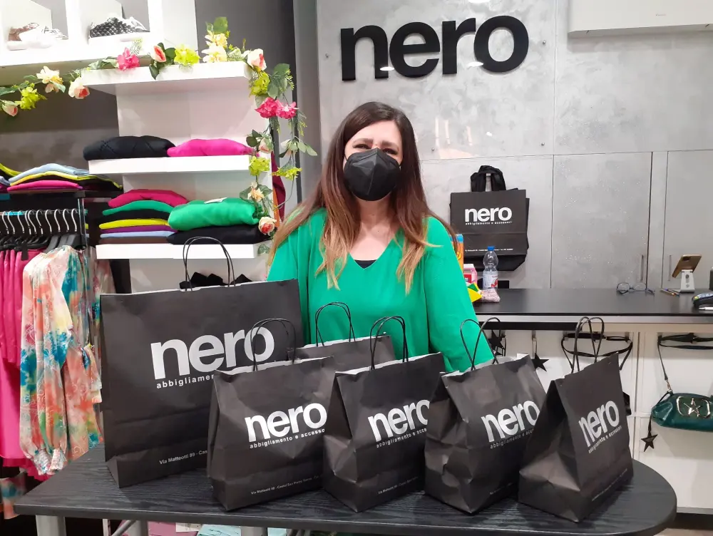 Nero Abbigliamento partecipa al progetto “Spesa sospesa” per i profughi ucraini