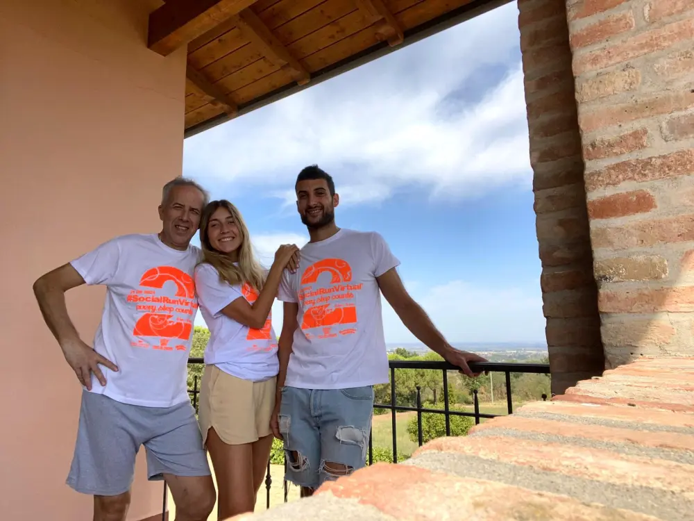 Buonumore Walking invita a prenotare la t-shirt per la #SocialRunVirtual