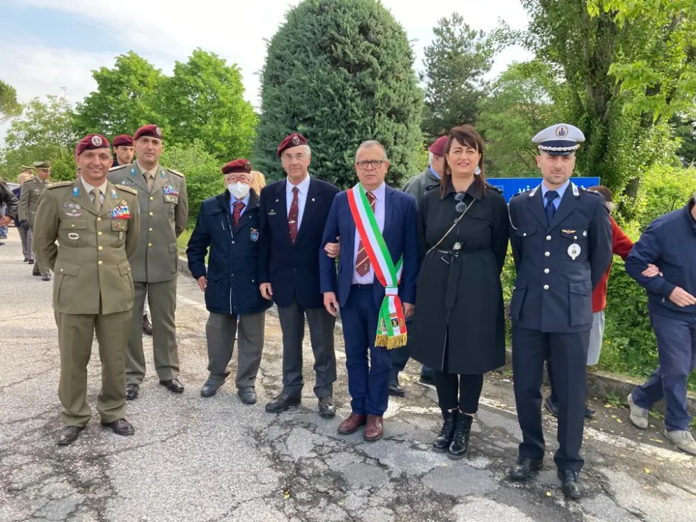 Partecipazione alle cerimonie di commemorazione dei Fatti di Case Grizzano e Caduti della Folgore