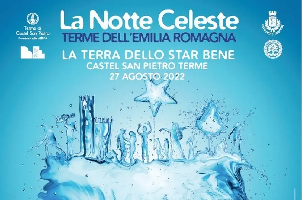 Street food, fontane danzanti, escursioni e altro ancora sabato 27 nella Notte Celeste delle Terme