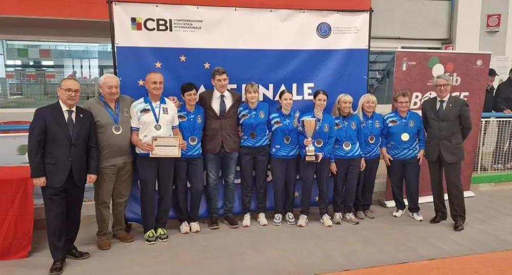 La squadra femminile Trem Osteria Grande vince la Champions League delle Bocce!