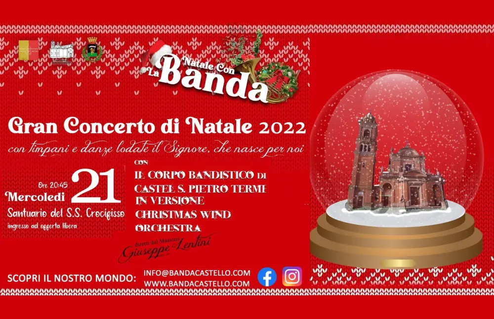 Gran Concerto di Natale del Corpo Bandistico di Castel San Pietro Terme