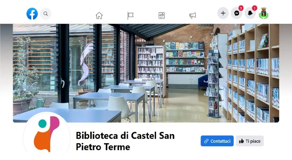 Le Biblioteche di Castel San Pietro Terme entrano nei social: aperta la pagina Facebook