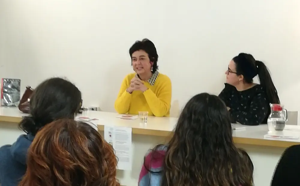 Autori in Biblioteca: interesse e partecipazione alla serata con Federica Montevecchi