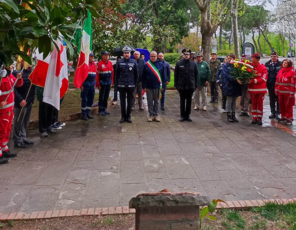 Il sindaco Tinti ha commemorato la Liberazione di Castel San Pietro