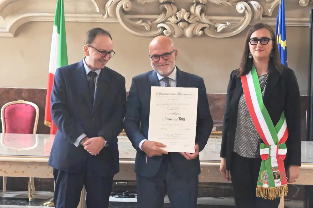Complimenti ai neo-cavalieri castellani Vincenzo Bua e Massimiliano Galloni!