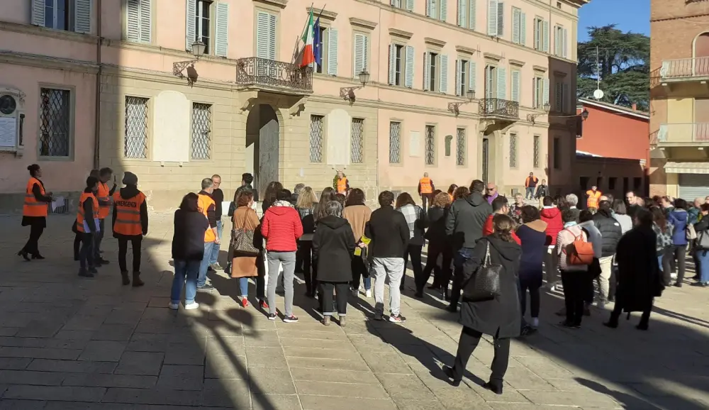 Sicurezza: prova di evacuazione in Comune