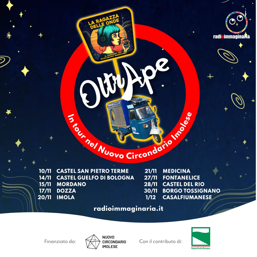 Oltrape 2023: Radioimmaginaria torna nei 10 Comuni del Nuovo Circondario Imolese