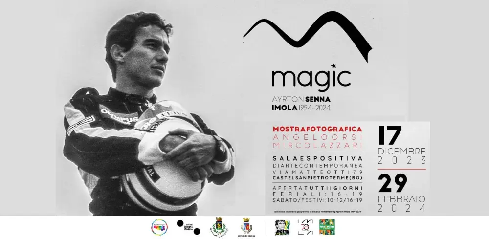 Nuovi orari per la mostra “Magic” dedicata a Senna