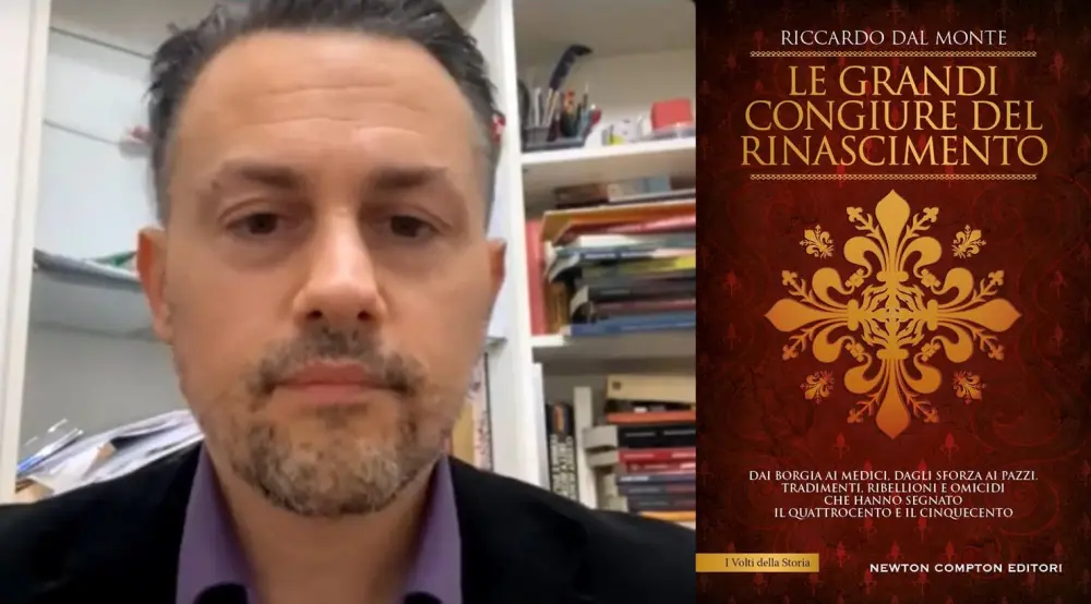 Libreria Atlantide: venerdì 5 Riccardo Dal Monte presenta "Le grandi congiure del Rinascimento"