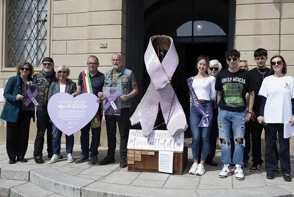 Castel San Pietro Terme in festa con il Fiocchetto Lilla Fanep “Facciamoci sentire”