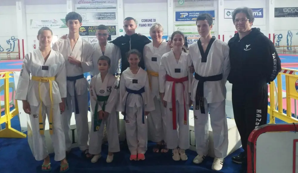 Ottimi risultati per otto atleti del Razor Club Taekwondo al Torneo nazionale di Fiano Romano