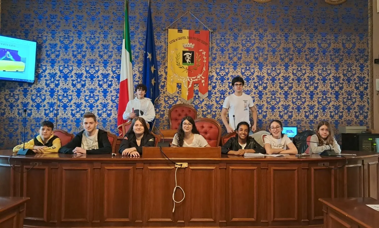 Grazie alle ragazze e ai ragazzi del CCRR che hanno presentato i risultati del loro lavoro