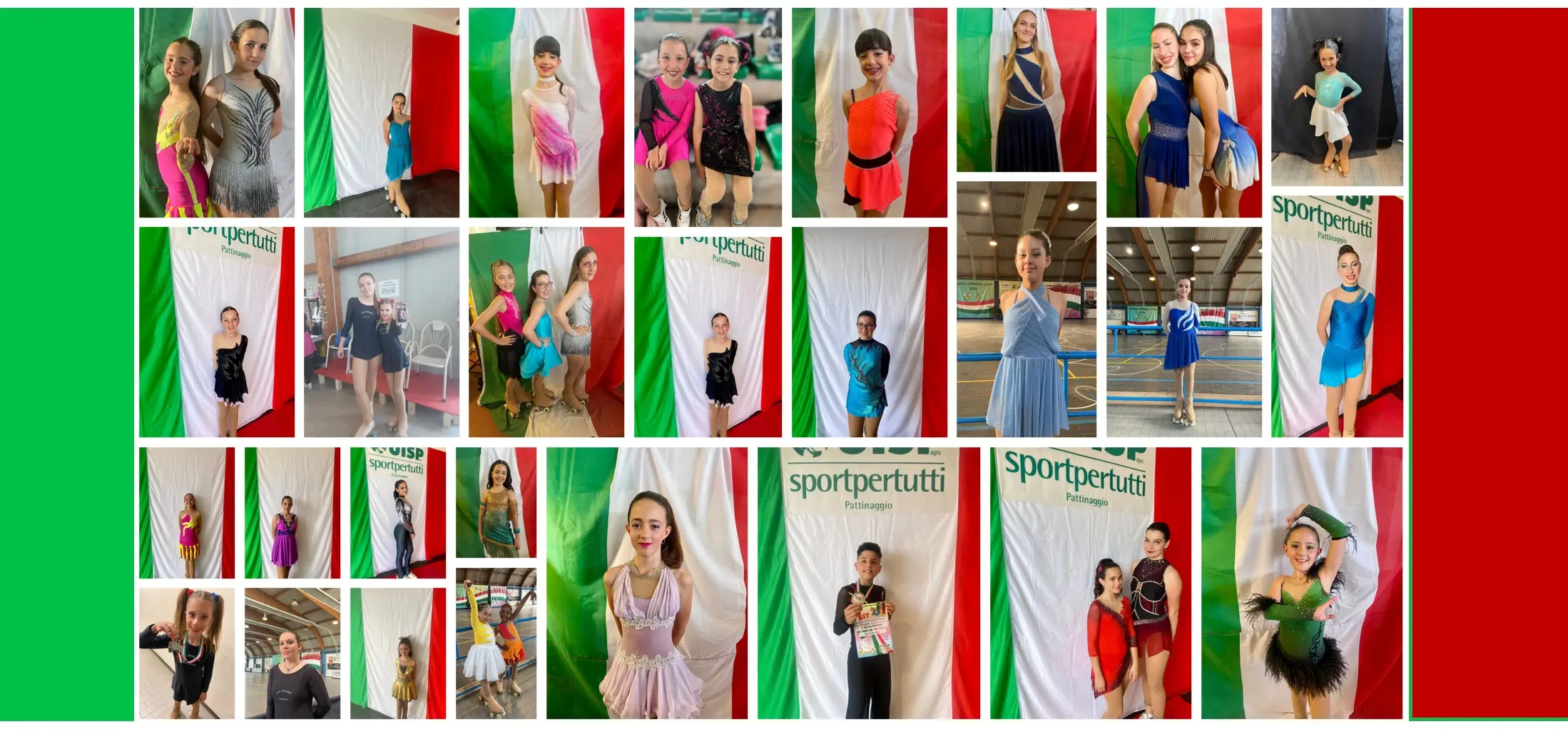 G.S. Pattinaggio Castellano si fa onore ai Campionati Nazionali UISP