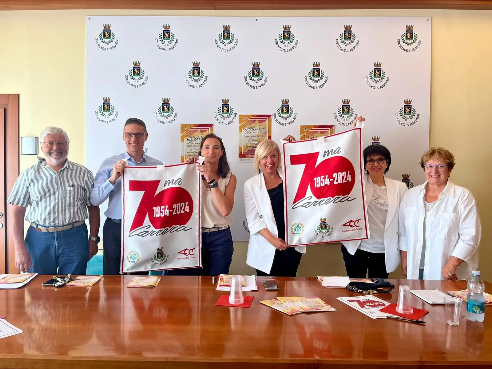 La sindaca Francesca Marchetti presenta il Settembre Castellano e la 70a edizione della Carrera