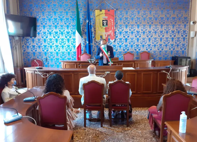 Congratulazioni a Bertha e Alessandro, primi sposi nella fase2