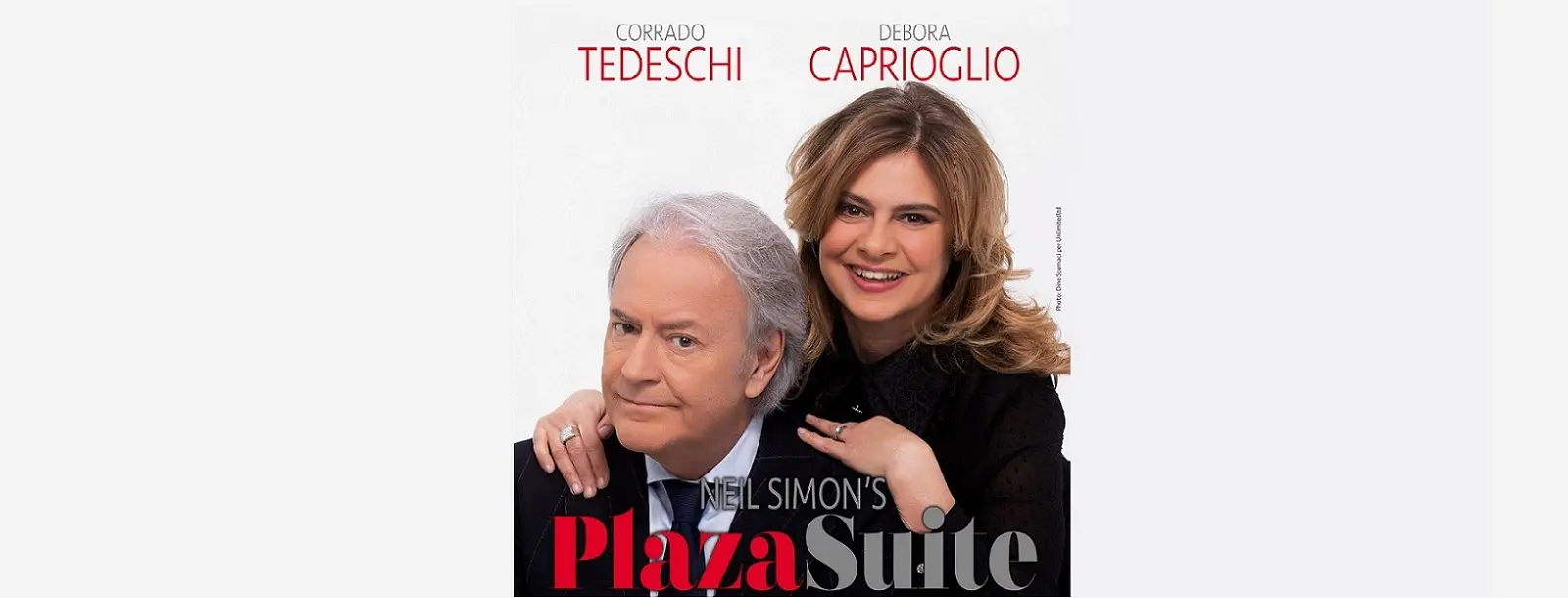 Teatro Arena: mercoledì 23 Corrado Tedeschi e Debora Caprioglio in “Plaza suite”