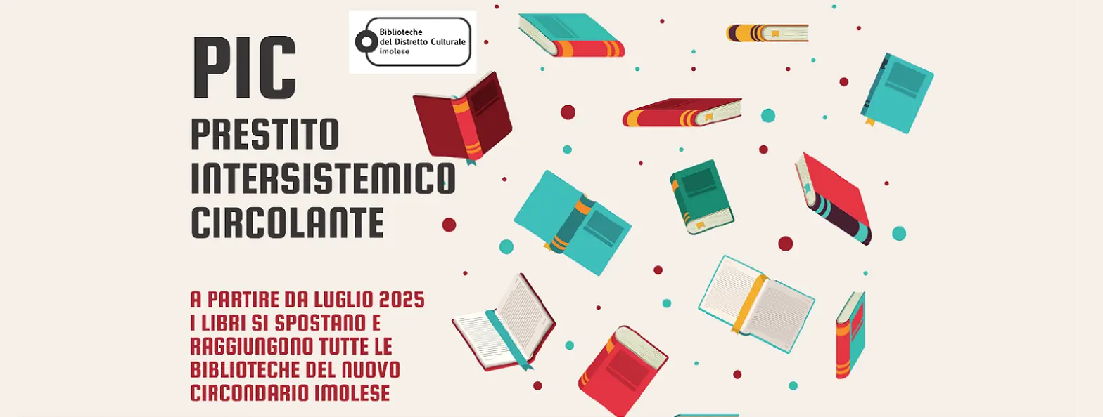 PIC: Prestito Intersistemico Metropolitano attivo in tutte le biblioteche del distretto imolese