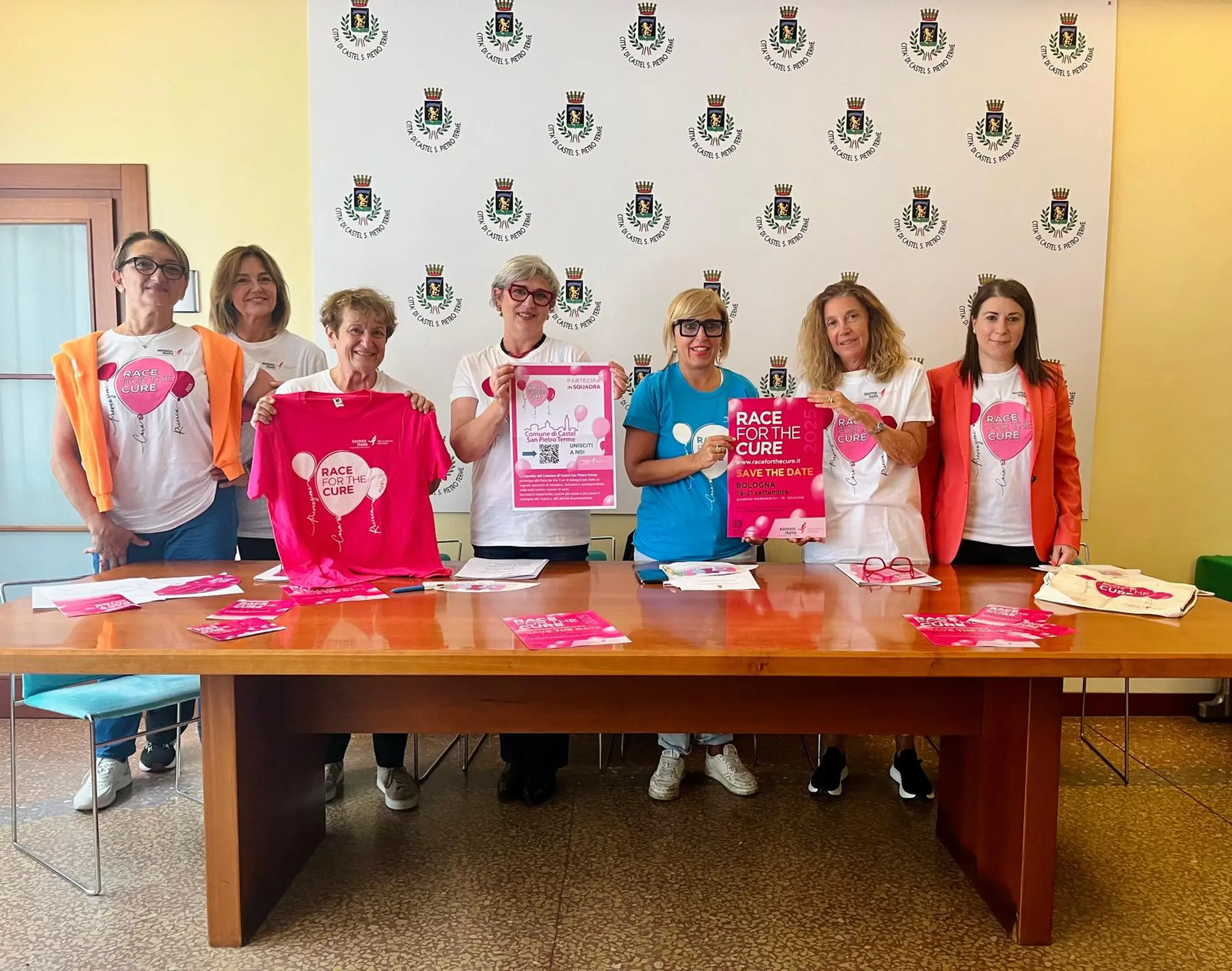 Castel San Pietro Terme partecipa alla Race for the Cure Bologna 2025 nella sua 19ª edizione