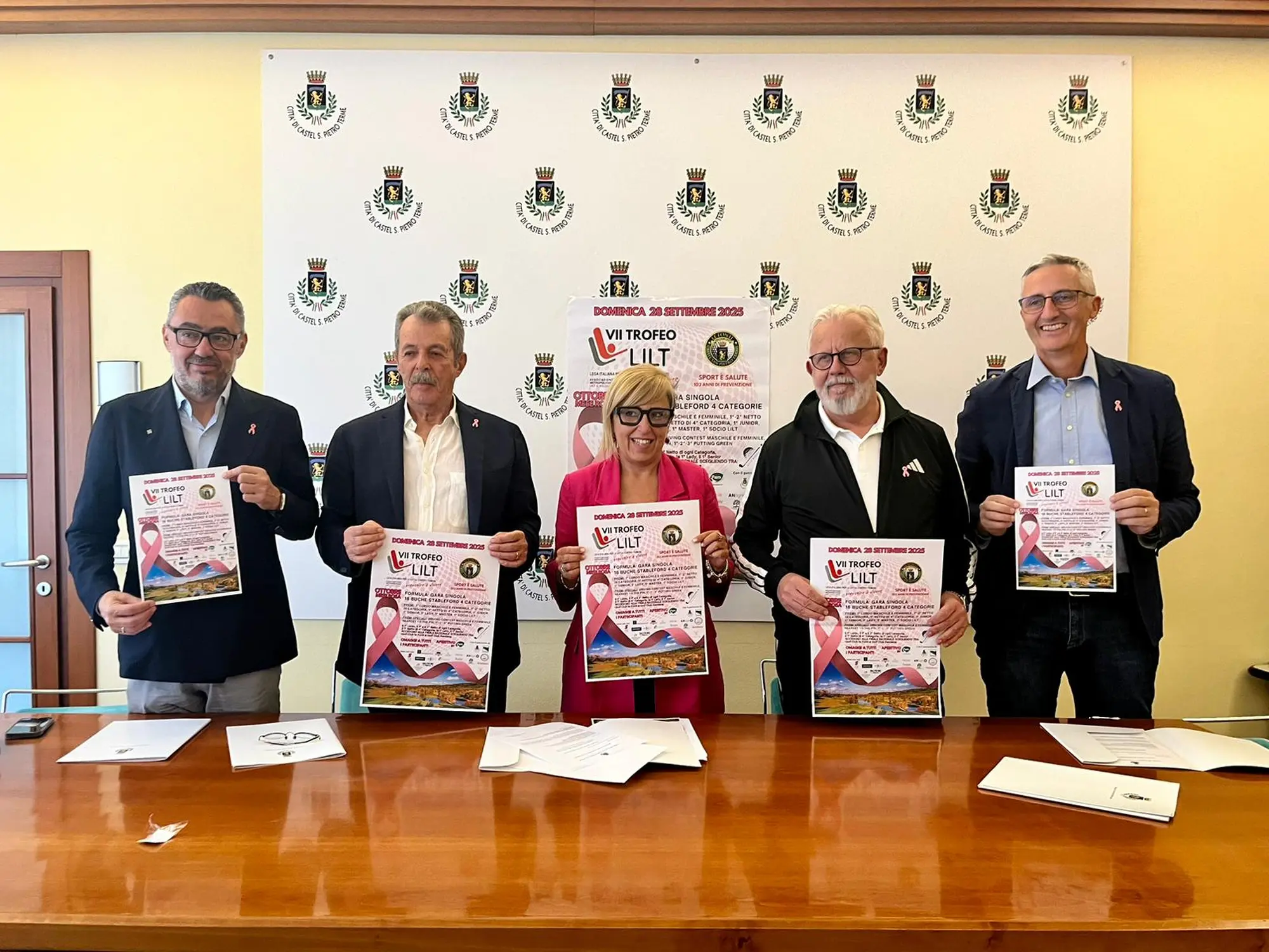 Presentato in Comune il VII Trofeo LILT 