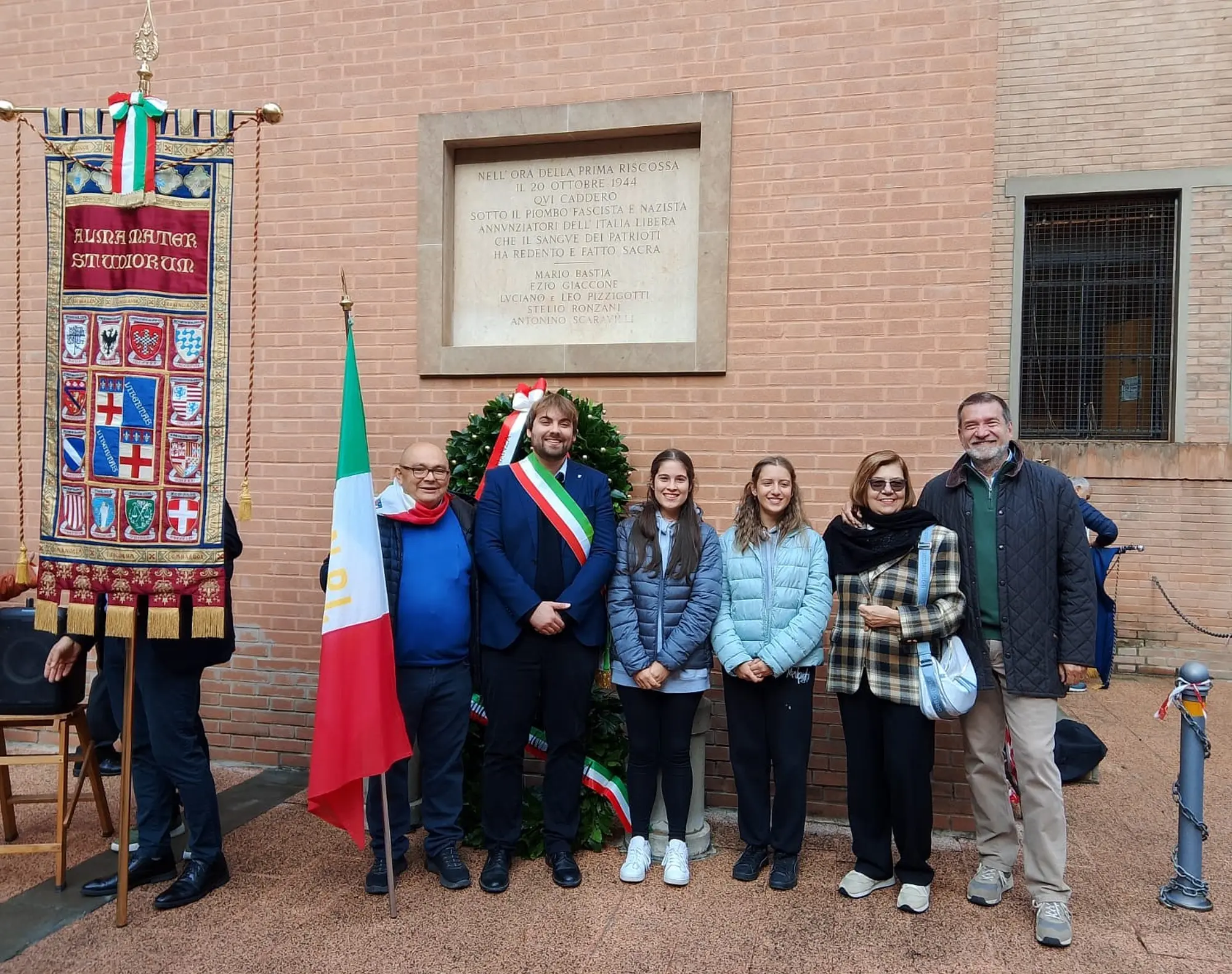 Il nostro Comune alla commemorazione dell’81° anniversario della Battaglia dell’Università