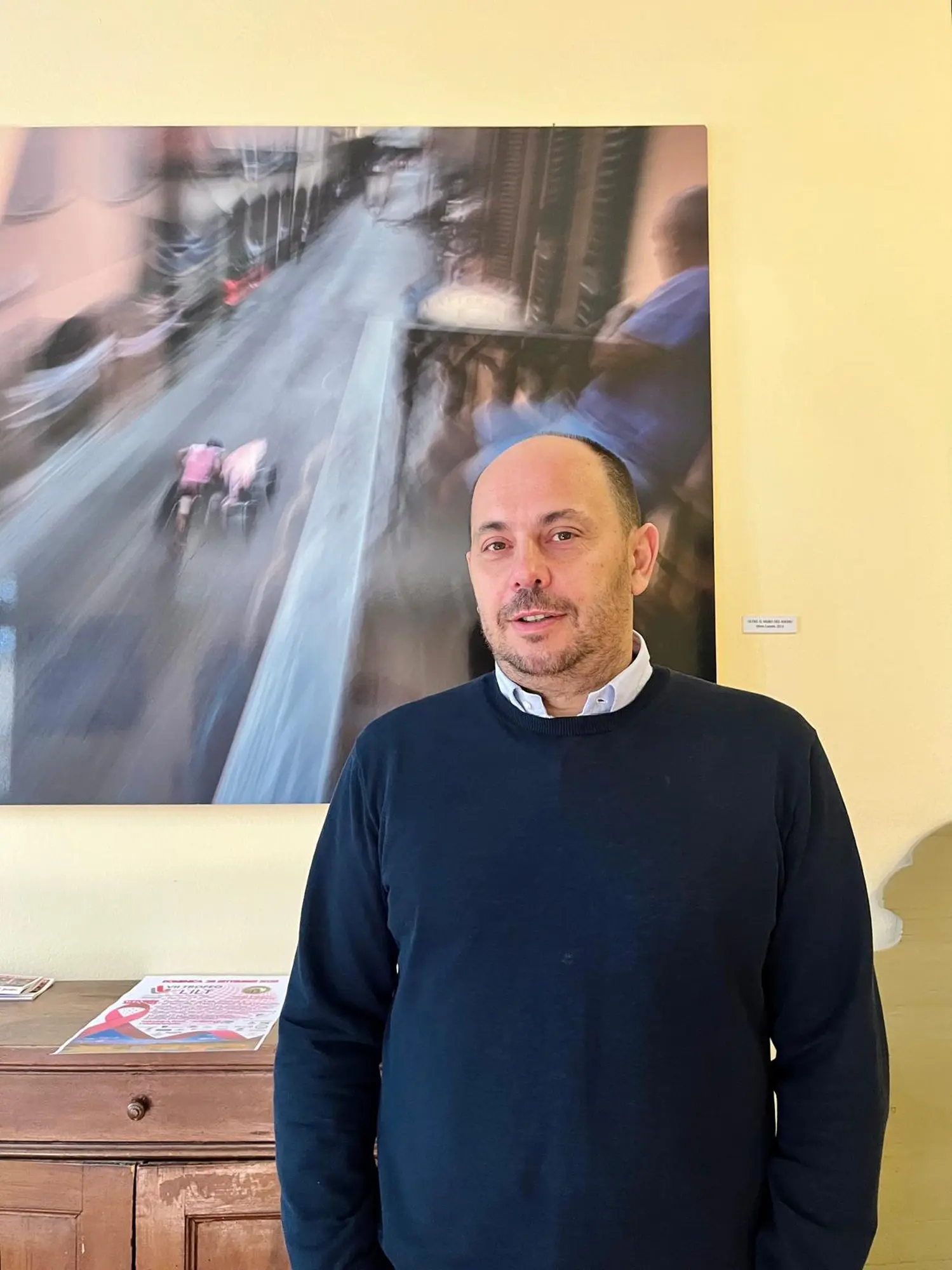 Illuminazione pubblica in primo piano a Castel San Pietro Terme