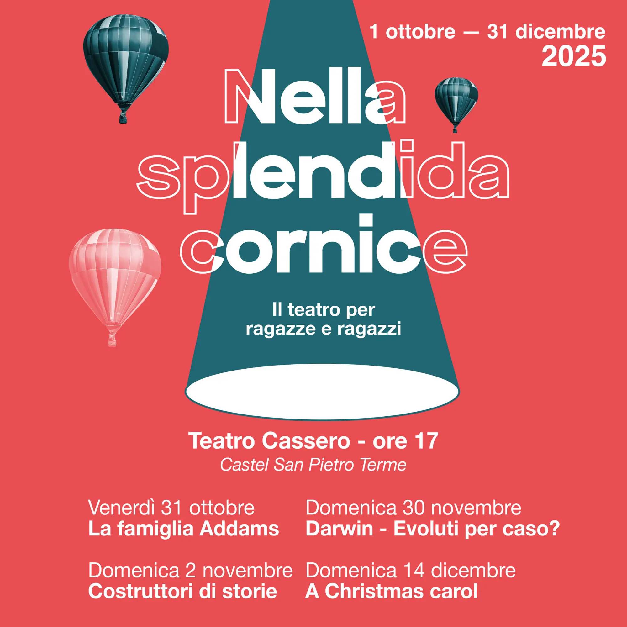 “Nella splendida cornice” – Prosegue nel 2025 il progetto di teatro ragazzi 