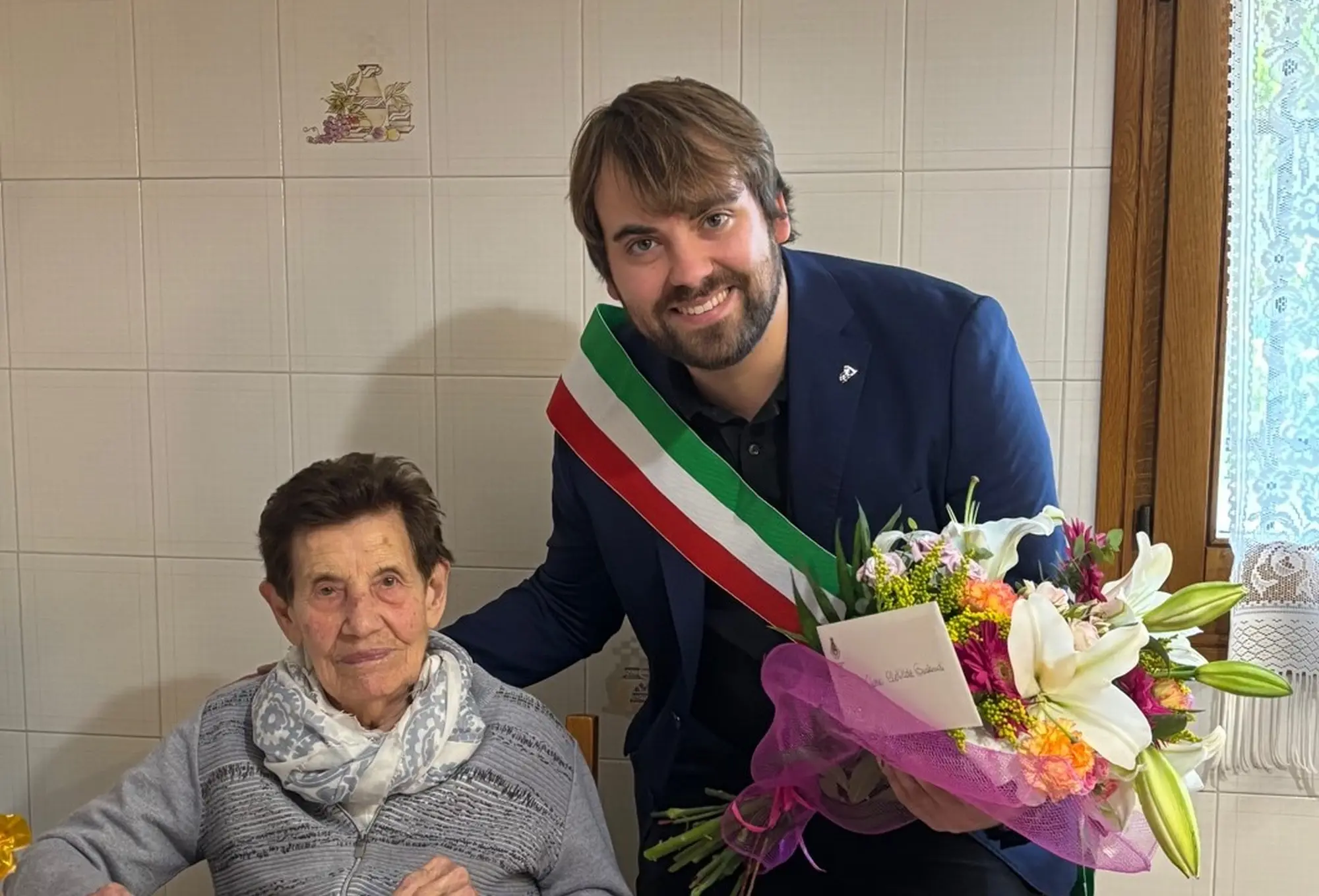 Castel San Pietro Terme ha festeggiato i 101 anni di Clotilde Gualandi