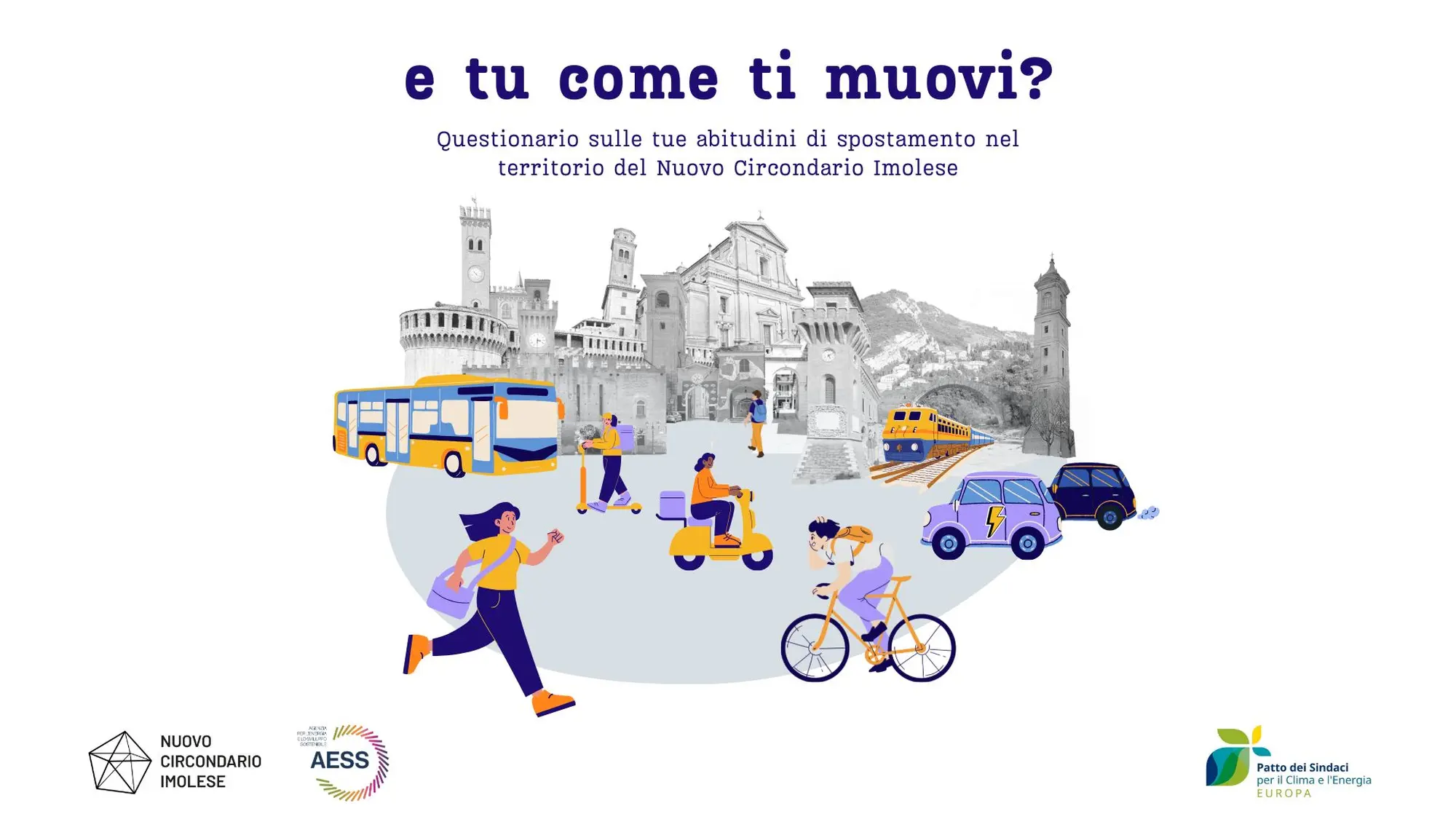 Al via “E tu come ti muovi?”: un’indagine sulle abitudini di spostamento nel Nuovo Circondario