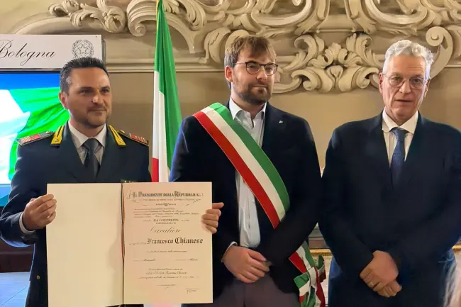 Il castellano Francesco Chianese insignito dell’Ordine al Merito della Repubblica Italiana