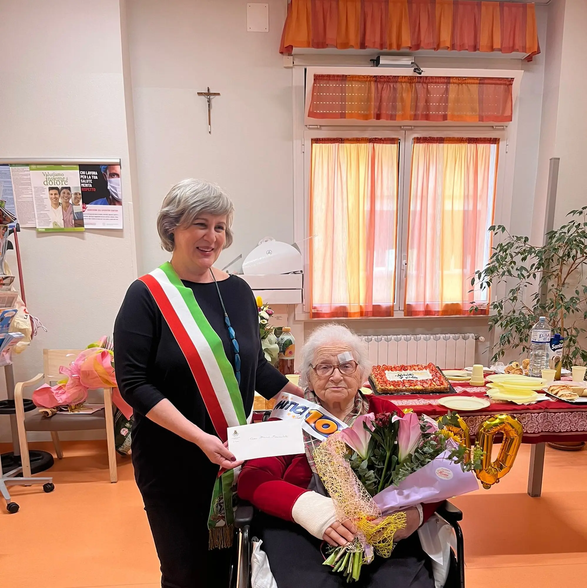 Bruna Piancastelli compie 100 anni: il Comune festeggia con lei
