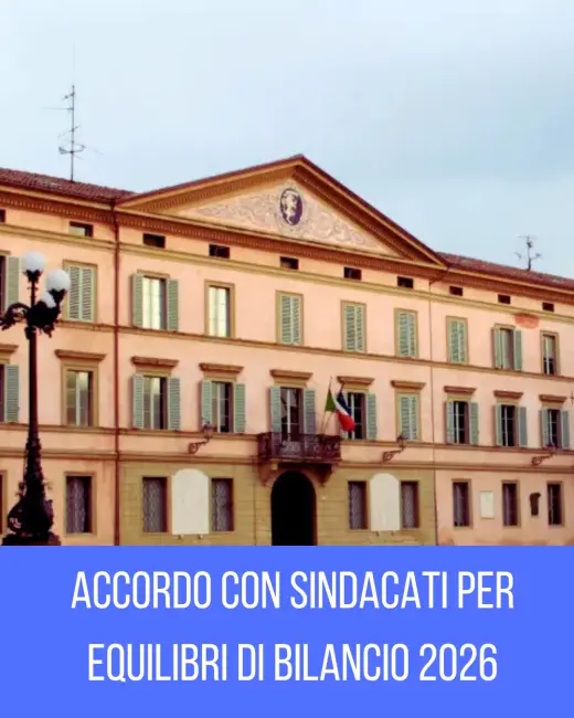 Equilibri di bilancio: confronto con le Organizzazioni sindacali