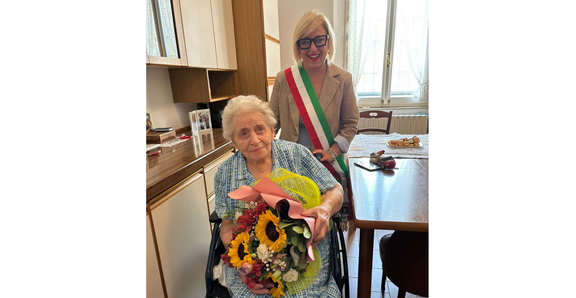 Vanda Filippini festeggia 100 anni